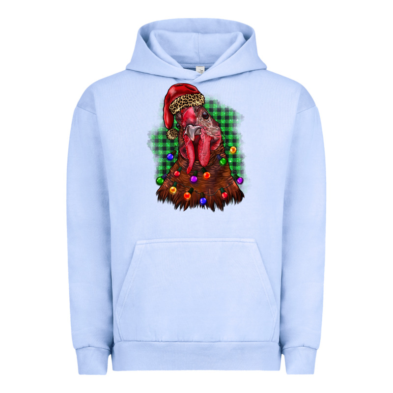 Christmas Rooster Urban Hoodie by BarkalooDesign | Teevron