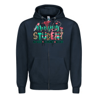 Navy nursing student no sleep no money no life Zipper Hoodie - RanaPortraitStore