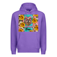 Purple mama bear Premium Hoodie - Artiststas