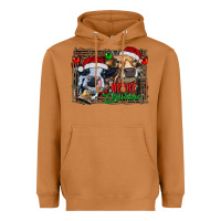 Meerkat merry christmas heifers Heavyweight Hoodie - RanaPortraitStore