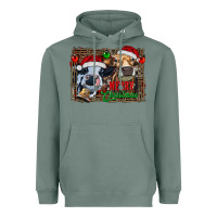 Sage merry christmas heifers Heavyweight Hoodie - RanaPortraitStore
