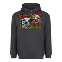 Smoke merry christmas heifers Heavyweight Hoodie - RanaPortraitStore