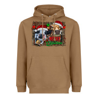Toasted Coconut merry christmas heifers Heavyweight Hoodie - RanaPortraitStore