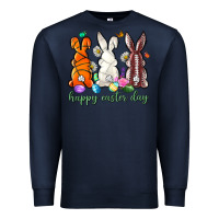 Navy happy easter day with sports Premium Sweatshirt - Neo Western