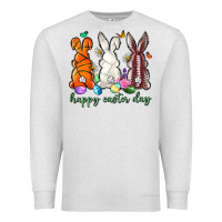 Oatmeal Heather happy easter day with sports Premium Sweatshirt - Neo Western