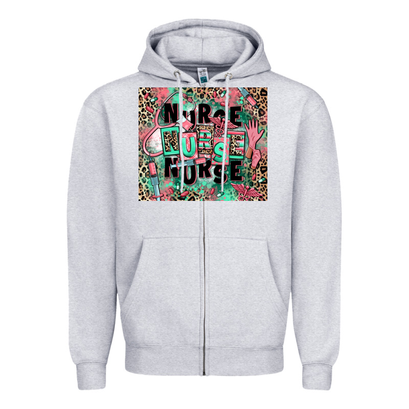 Nurse Zipper Hoodie by RanaPortraitStore | Teevron