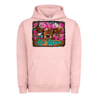 Pigment Salmon be mine valentine's day cow Urban Hoodie - Jasminsmagicworld