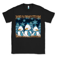 Black snowman winter Classic Tee - RanaPortraitStore