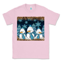 Bubblegum Pink snowman winter Classic Tee - RanaPortraitStore