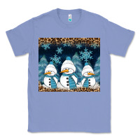 Colony Blue snowman winter Classic Tee - RanaPortraitStore