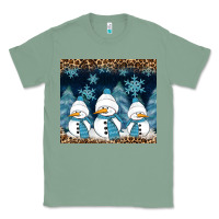 Sage snowman winter Classic Tee - RanaPortraitStore