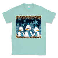 Seafoam snowman winter Classic Tee - RanaPortraitStore