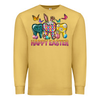 Antique Gold happy easter dental Premium Sweatshirt - Neo Western