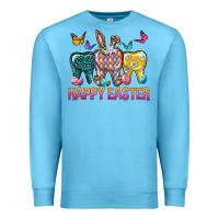 Ocean Blue happy easter dental Premium Sweatshirt - Neo Western