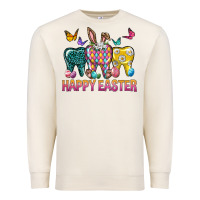 Sandshell happy easter dental Premium Sweatshirt - Neo Western