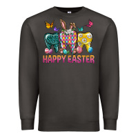 Smoke happy easter dental Premium Sweatshirt - Neo Western