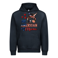 Navy All American Mama Urban Hoodie - LillyAllenDesigns
