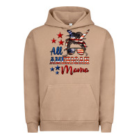 Pigment Burro All American Mama Urban Hoodie - LillyAllenDesigns