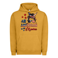 Pigment Peanut Butter All American Mama Urban Hoodie - LillyAllenDesigns