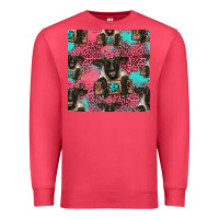Cardinal black sheep seamless pattern Premium Sweatshirt - HRA Design Shop