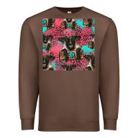 Chestnut black sheep seamless pattern Premium Sweatshirt - HRA Design Shop
