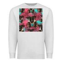 Black Sheep Seamless Pattern Premium Sweatshirt | Teevron