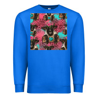 True Royal black sheep seamless pattern Premium Sweatshirt - HRA Design Shop