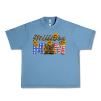 Pebble Blue military mom with soldier boots Urban Heavy Tee - Artiststas
