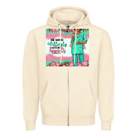 Sandshell she works willingly with her hands afro nurse Zipper Hoodie - RanaPortraitStore