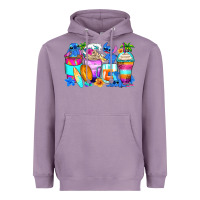 Lavender stitch summer coffee cups Heavyweight Hoodie - Zillion Design Studio