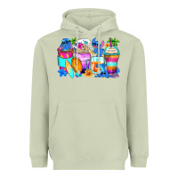 Matcha stitch summer coffee cups Heavyweight Hoodie - Zillion Design Studio