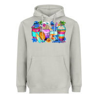 Moon Dust stitch summer coffee cups Heavyweight Hoodie - Zillion Design Studio