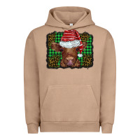 Pigment Burro christmas leopard buffalo plaid baby highland cow Urban Hoodie - BarkalooDesign