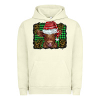 Pigment Pistachio christmas leopard buffalo plaid baby highland cow Urban Hoodie - BarkalooDesign