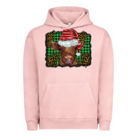 Pigment Salmon christmas leopard buffalo plaid baby highland cow Urban Hoodie - BarkalooDesign