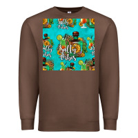 Chestnut salty vibes seamless pattern Premium Sweatshirt - HRA Design Shop
