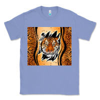 Colony Blue tiger scratch mark Classic Tee - RanaPortraitStore
