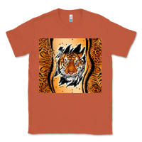 Copper tiger scratch mark Classic Tee - RanaPortraitStore