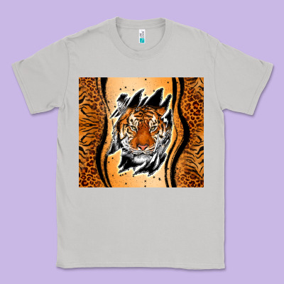 Tiger Scratch Mark Classic Tee Designed By Ranaportraitstore