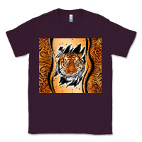 Plum tiger scratch mark Classic Tee - RanaPortraitStore