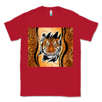 Red tiger scratch mark Classic Tee - RanaPortraitStore