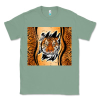 Sage tiger scratch mark Classic Tee - RanaPortraitStore
