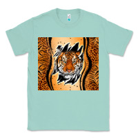 Seafoam tiger scratch mark Classic Tee - RanaPortraitStore