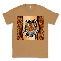 Toasted Coconut tiger scratch mark Classic Tee - RanaPortraitStore