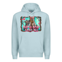 Blue Mist mama bear sees all Premium Hoodie - Artiststas