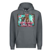 Rock mama bear sees all Premium Hoodie - Artiststas