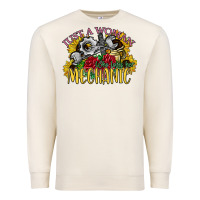 Sandshell just a woman who loves her mechanic Premium Sweatshirt - SublimationCraftShop
