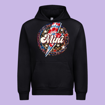 Western Mini Patriotic Urban Hoodie Designed By Lillyallendesigns