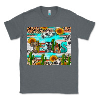 Charcoal Heather texas Classic Tee - RanaPortraitStore