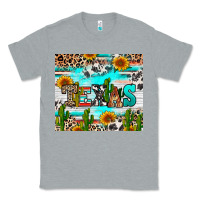 Heather Grey texas Classic Tee - RanaPortraitStore